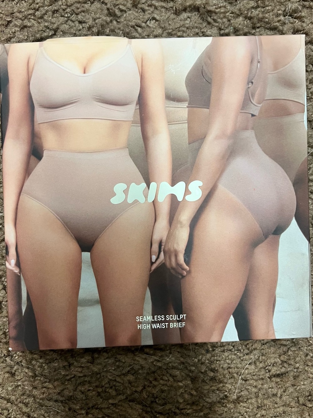 New Black Skims High Waisted Briefs
